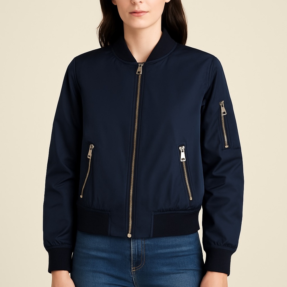 Levi's Dark Blue Women's Bomber Jacket
